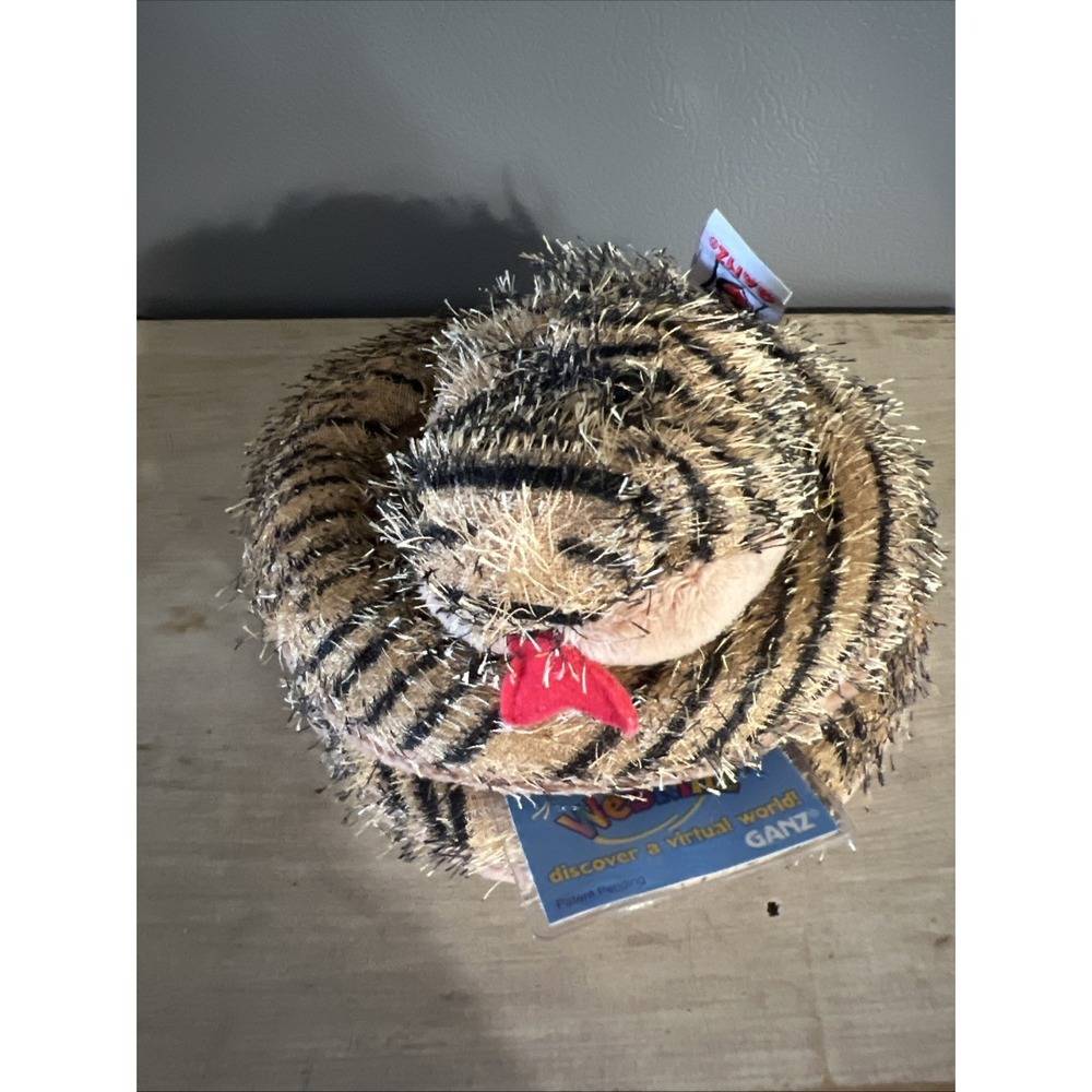 Ganz Webkinz Striped Snake HM206 With Sealed Code NEW